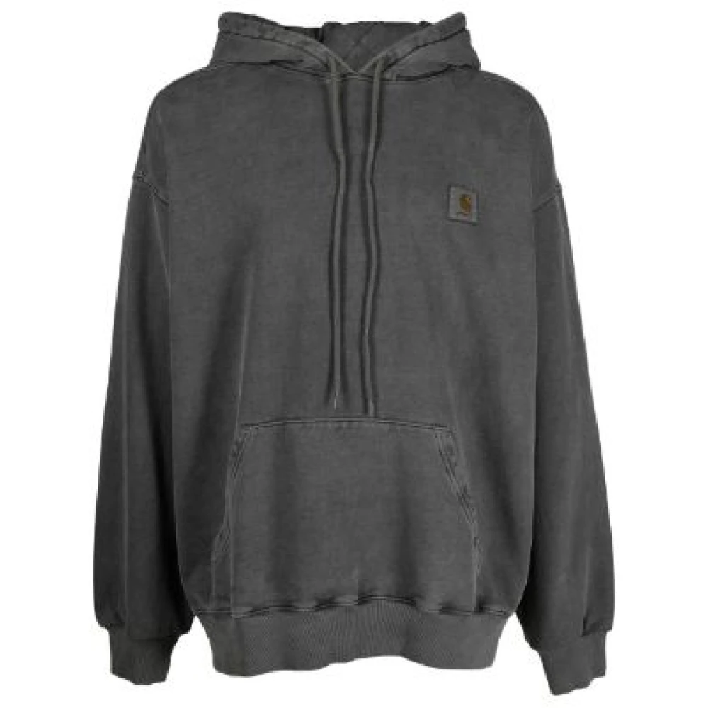 Carhartt WIP Hooded Vista Katoenen Sweater Gray Heren