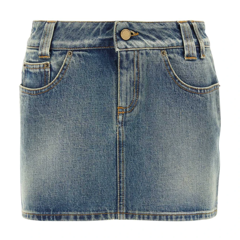Skirts > Denim Skirts - - Alessandra Rich - Modalova