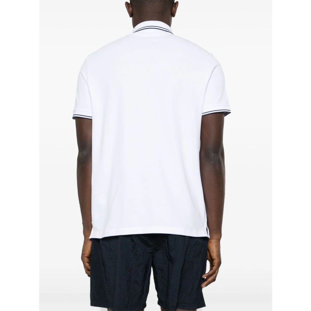 Stone Island Wit T-shirt en Polo White Heren