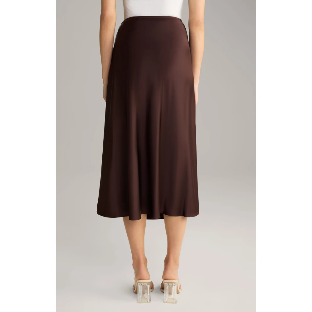 Joop! Satijnen rok voor vrouwen Elegant en universeel Brown Dames