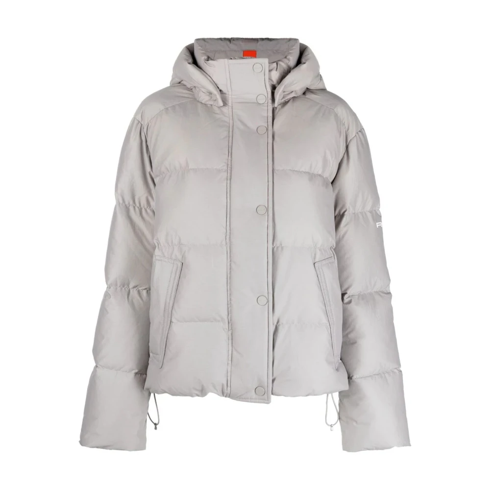 Ralph Lauren Pufferjas met afneembare capuchon Gray Dames
