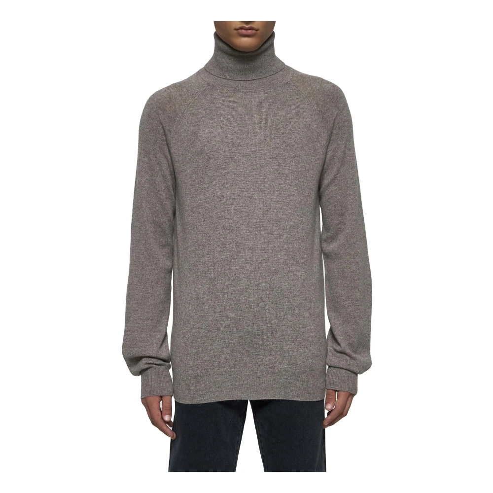 Saint Laurent Cashmere Turtleneck Beige Heren