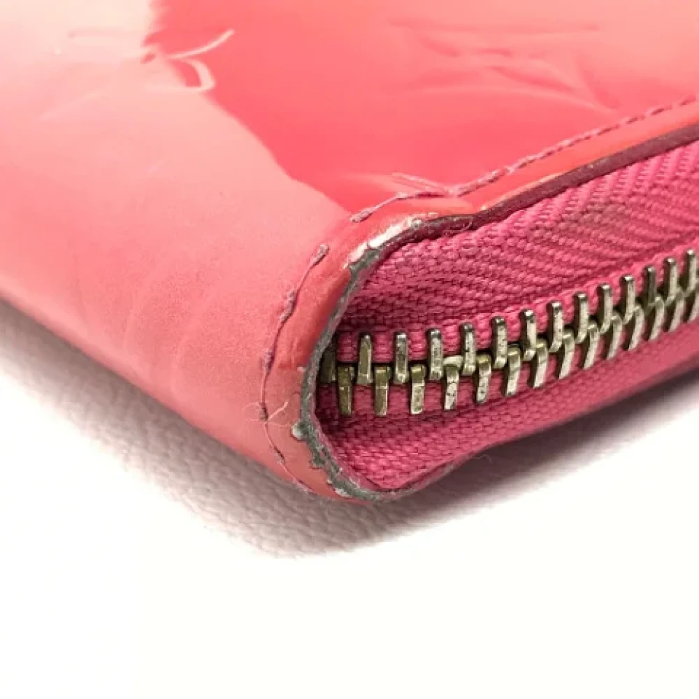 Louis Vuitton Vintage Pre-owned Leather wallets Pink Dames