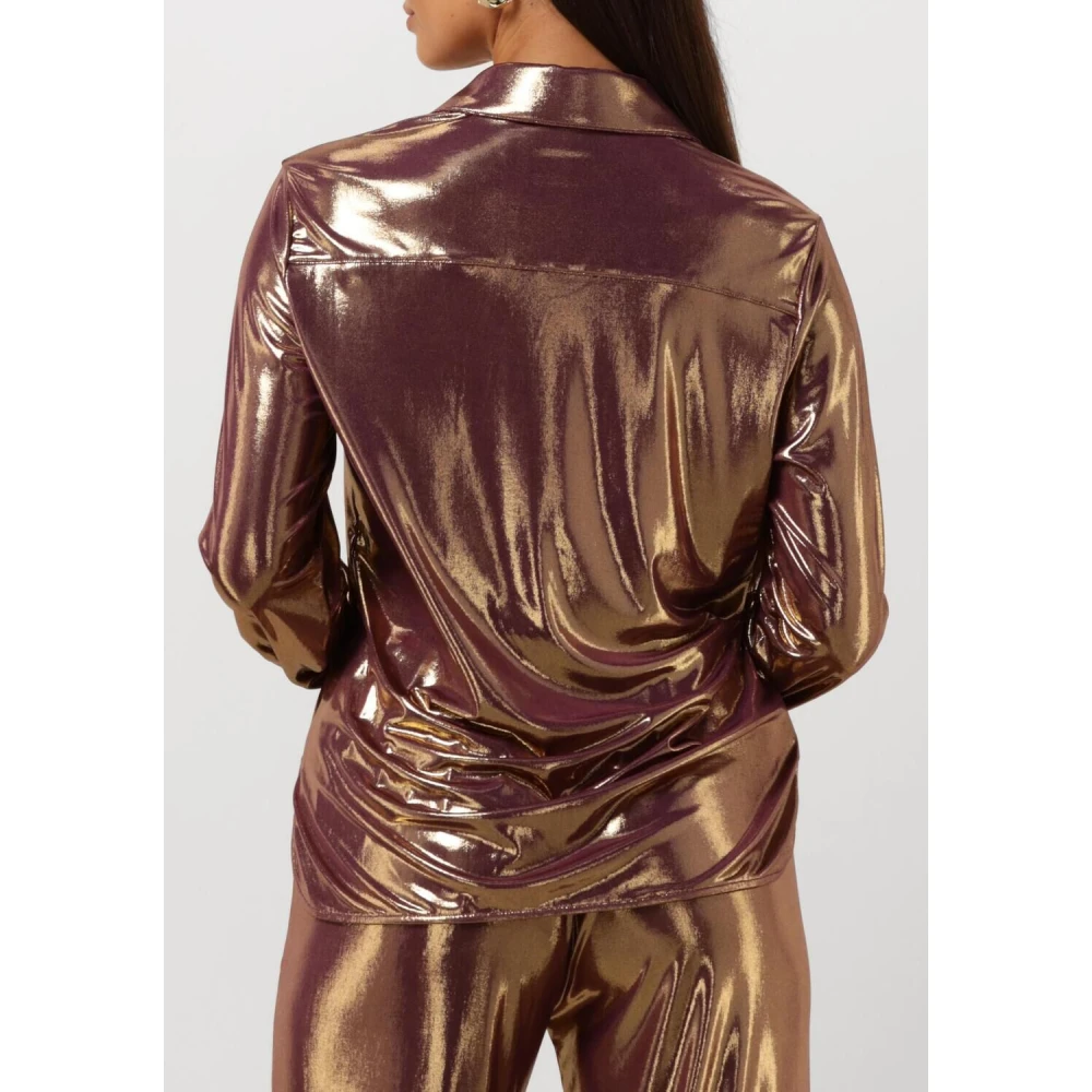 Amaya Amsterdam Paarse Nora Blouse Damesmode Purple Dames