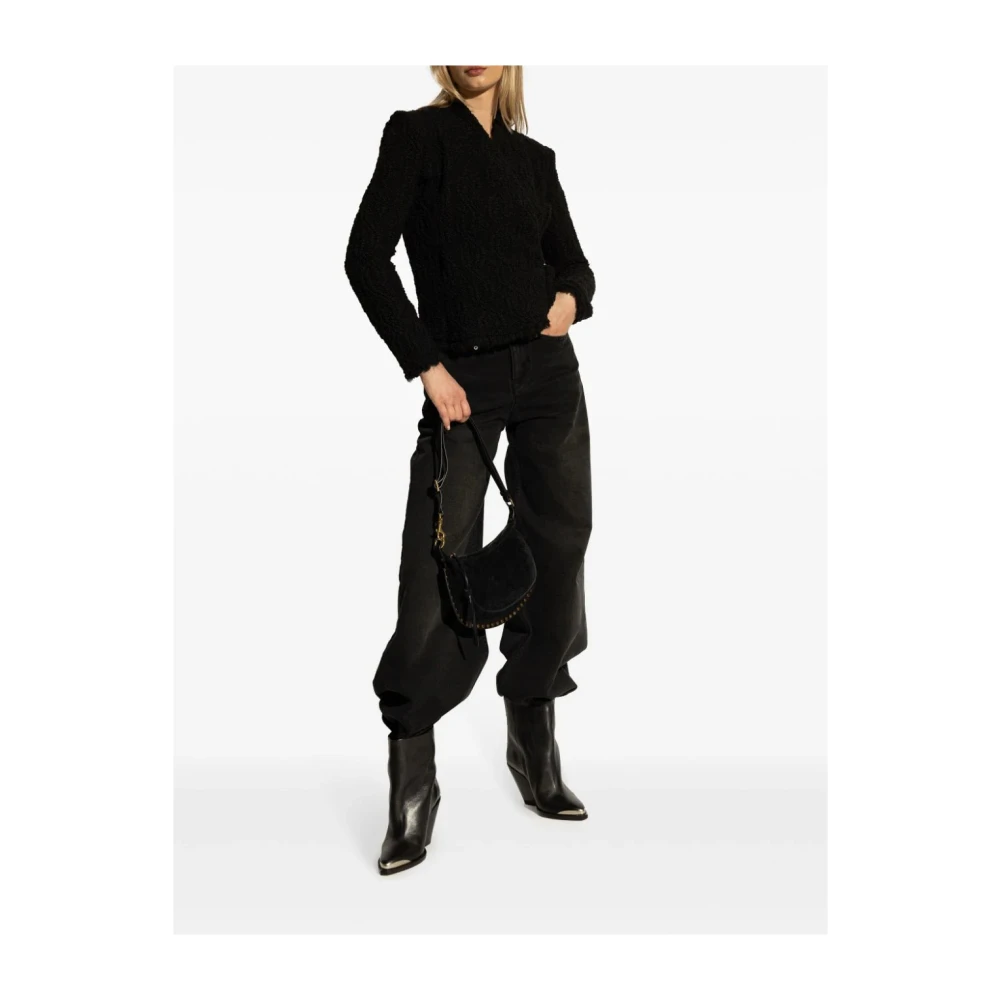 Isabel marant Zwart Cable-Knit Jack Black Dames