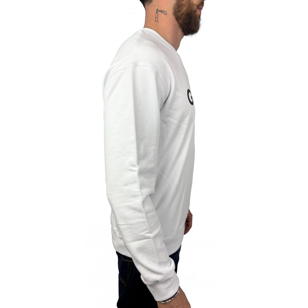 Gaëlle Paris Witte Katoenen Sweatshirt White Heren