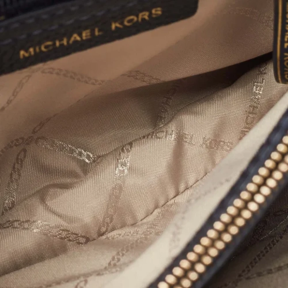 Michael Kors Pre-owned Leather shoulder-bags Blue Dames