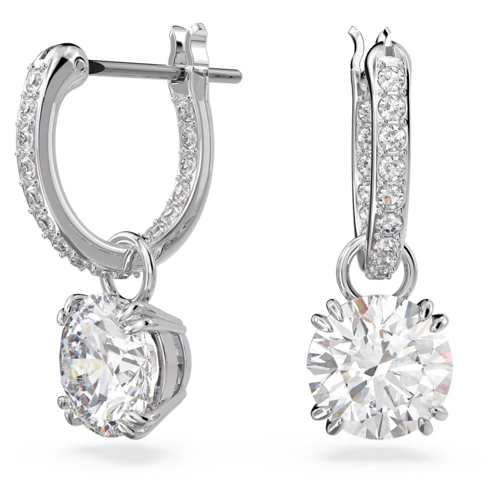 Swarovski Women's Gray Stilla Drop Earrings