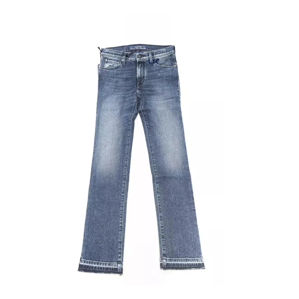 Jacob Cohën Slim Fit Fringe Jeans Blauw Blue Heren