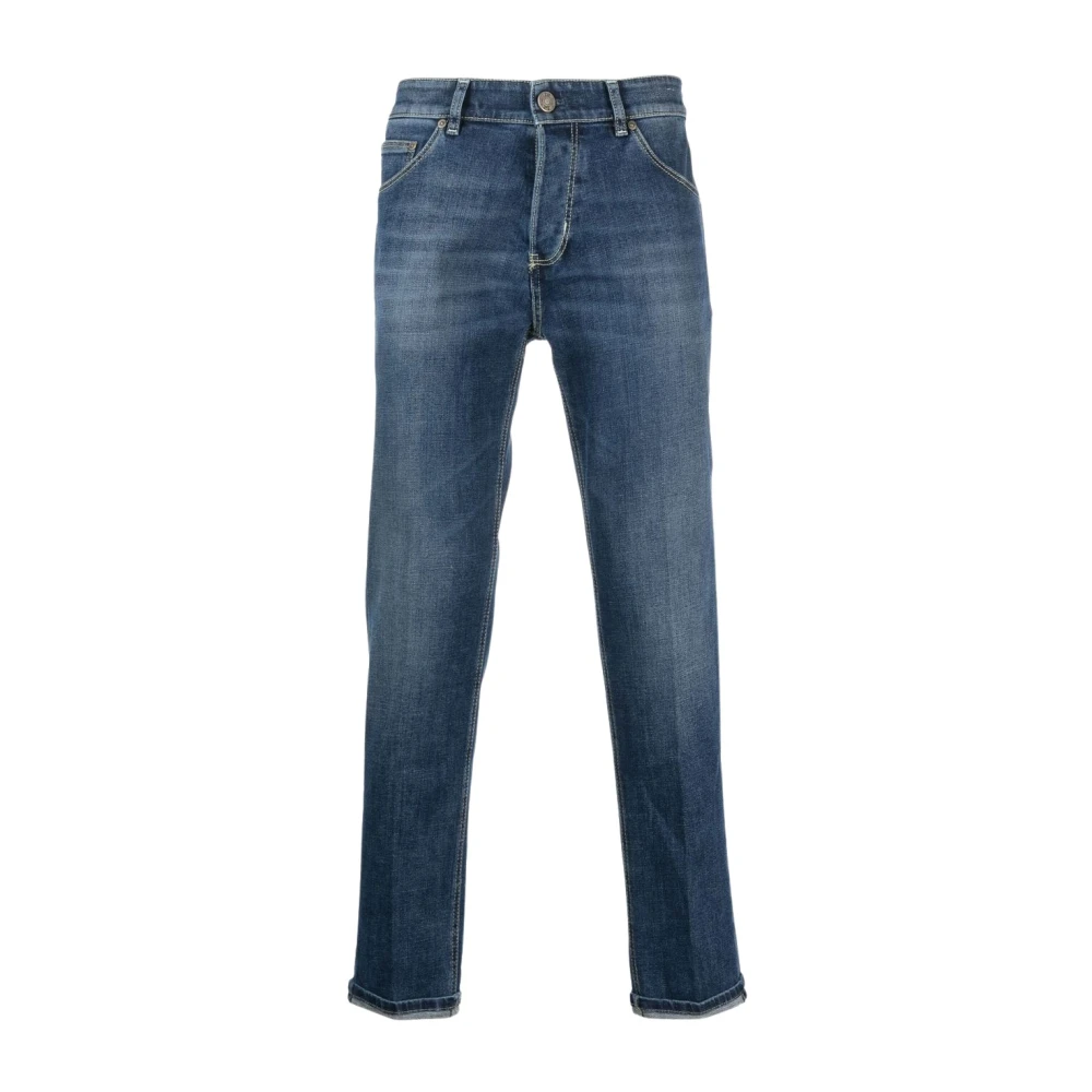 Pt Torino Men's Blue Slim-Fit Jeans