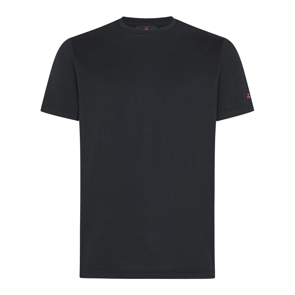 Peuterey Blue T-Shirts, Male, 2XL, Cotton And Silk Stretch Piquet T-Shirt