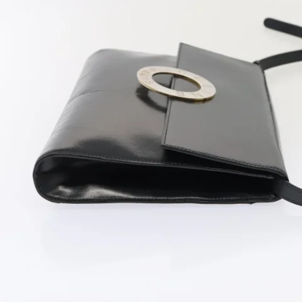 Celine Vintage Pre-owned Leather shoulder-bags Blue Dames