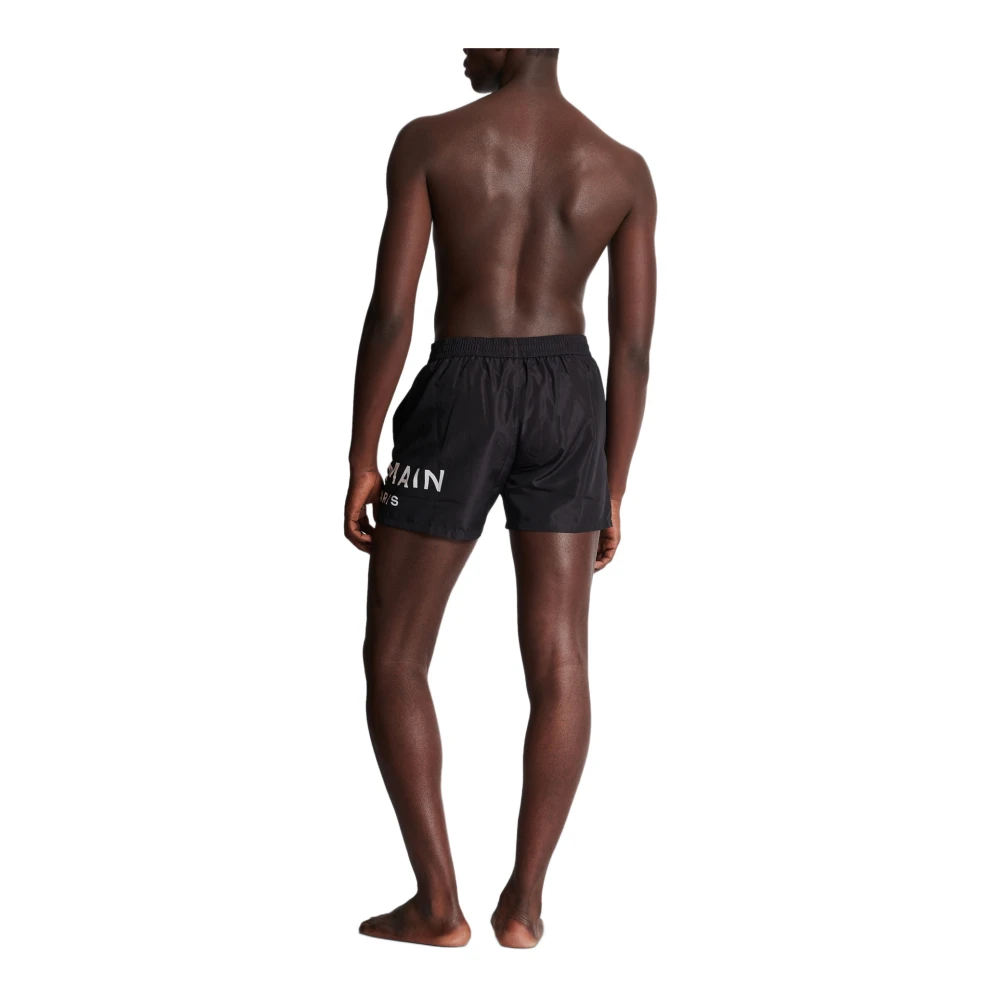 Balmain Zwemshorts Black Heren