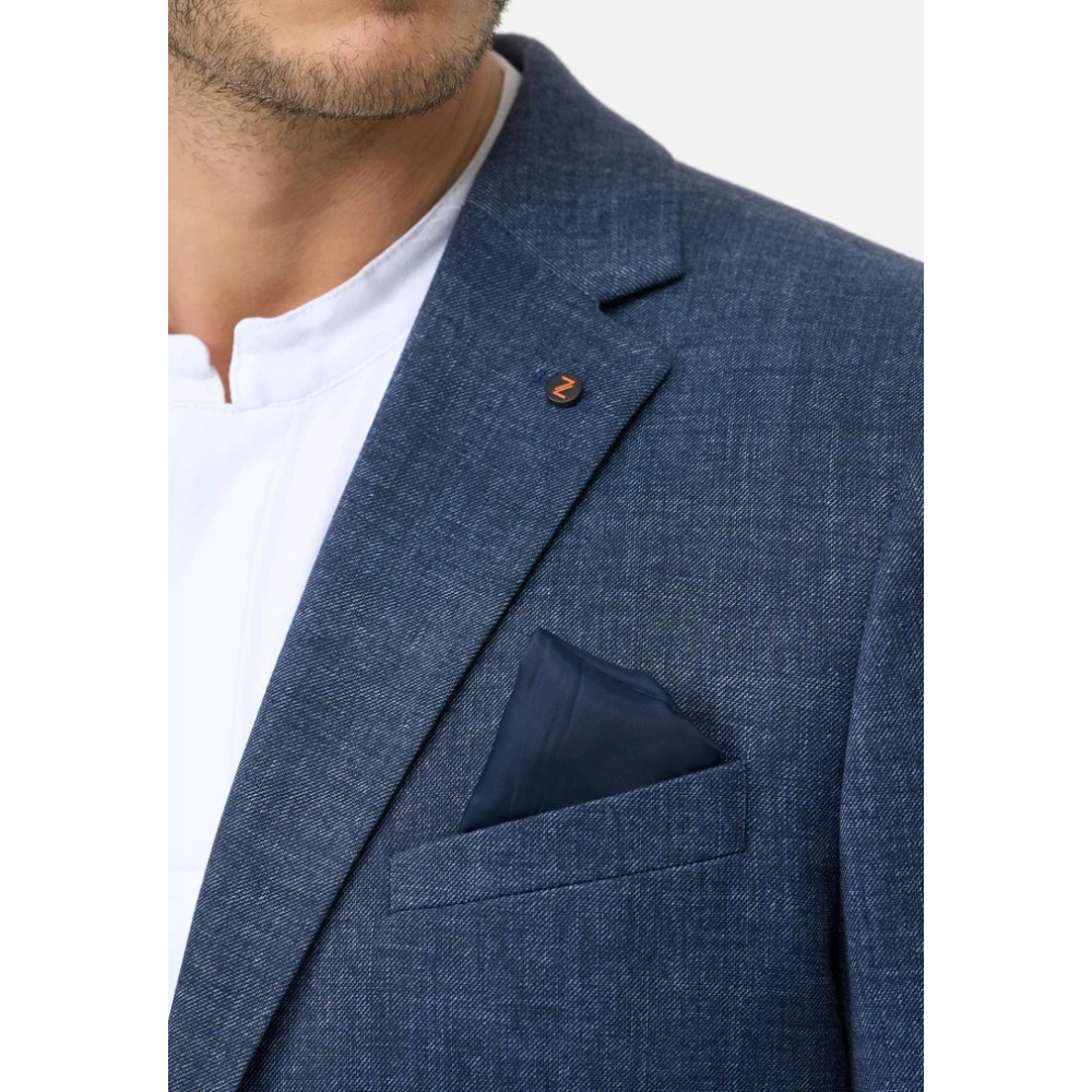 Zuitable Klassieke Blazer Blue Heren