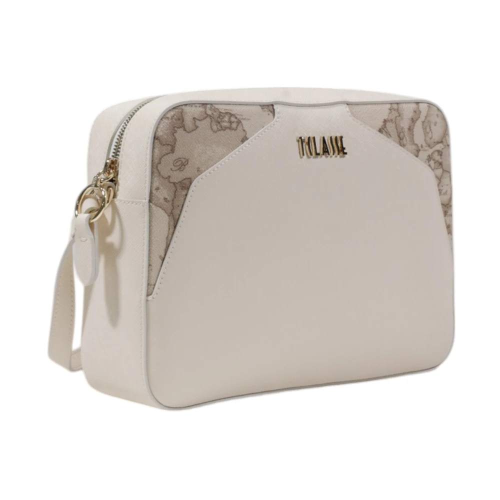 Alviero Martini 1a Classe Stijlvolle Middelgrote Dames Tas Collectie Beige Dames