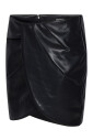 black-faux-leather-mini-skirt