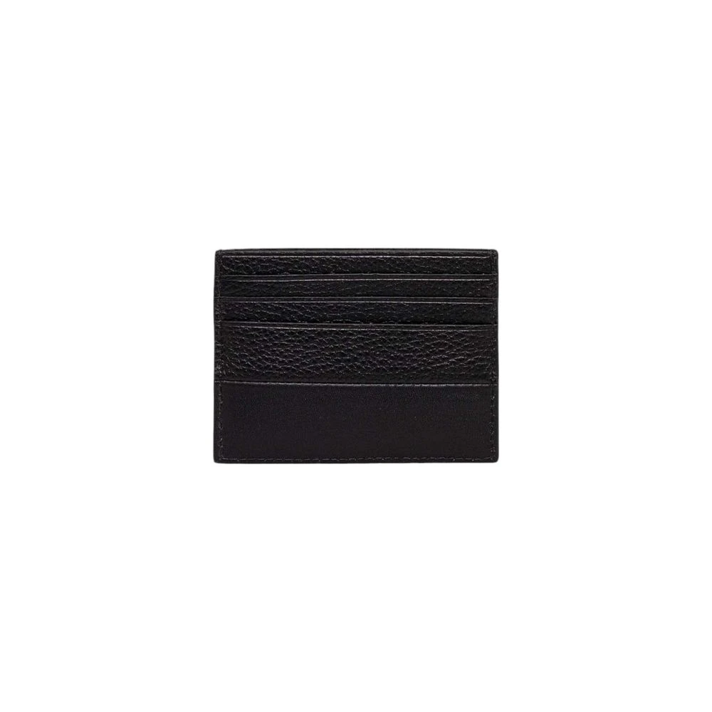 Calvin Klein Zwarte leren herenportemonnee herfst winter Black Heren