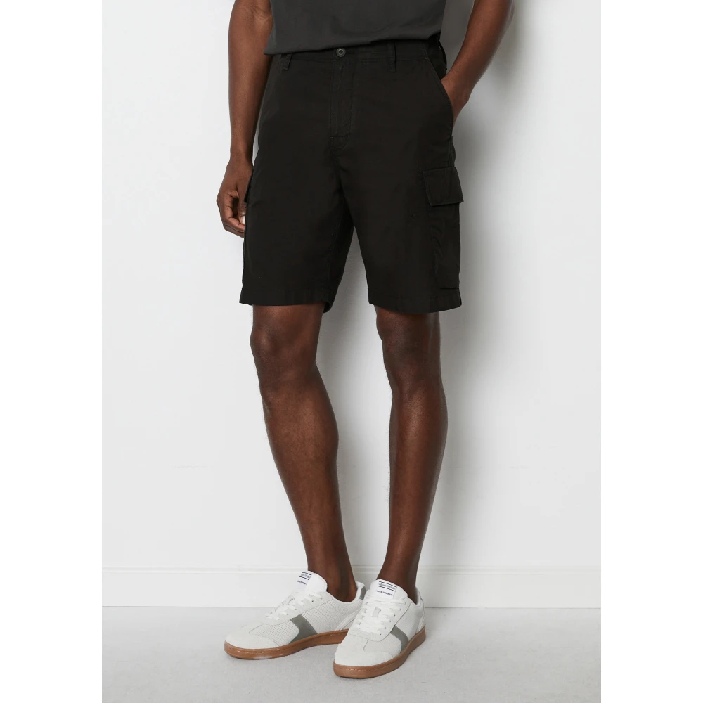 Marc O'Polo Shorts model Eksjö relaxed Black Heren