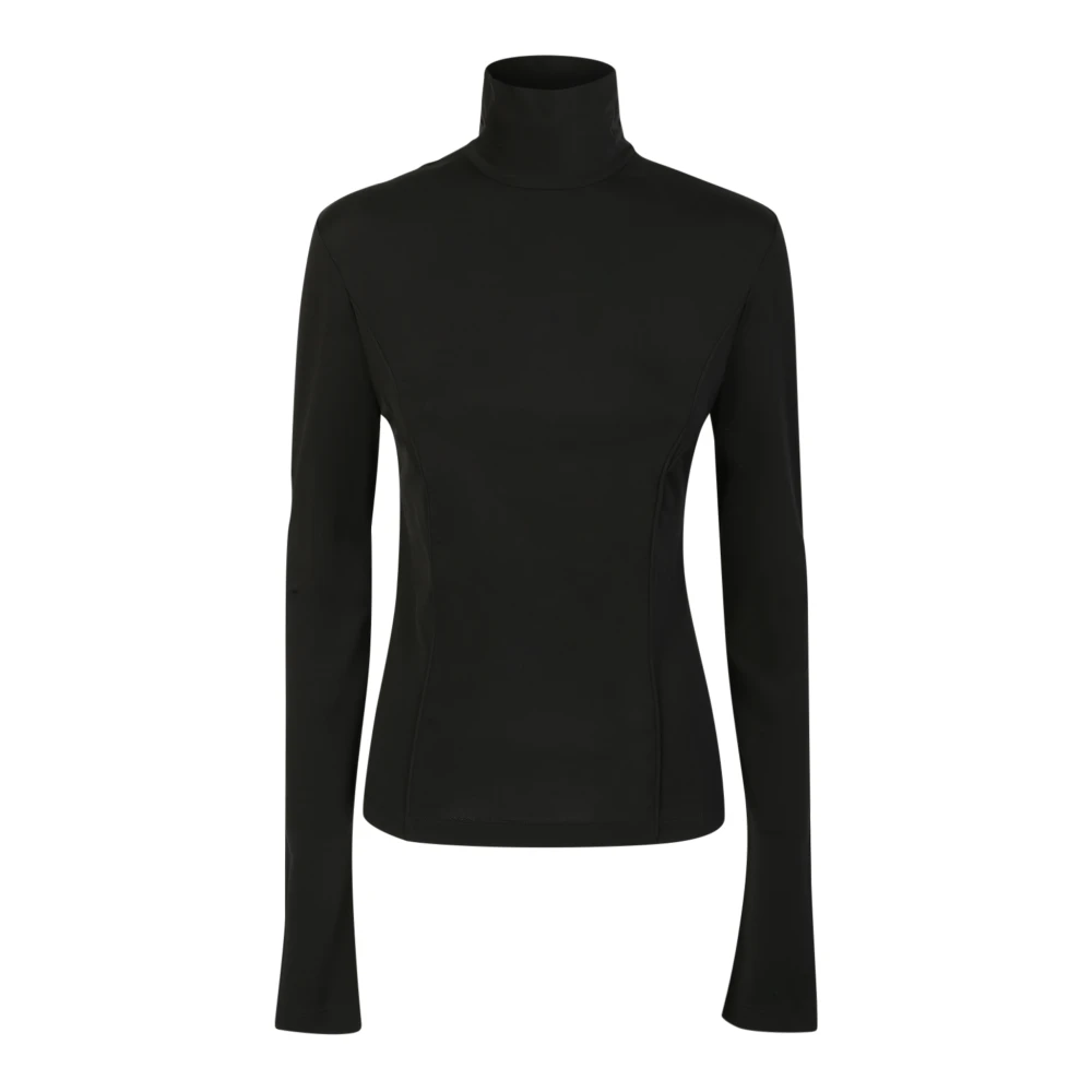 Givenchy Black Turtlenecks, Female, 2XS, Cut-Out Turtleneck Jumper
