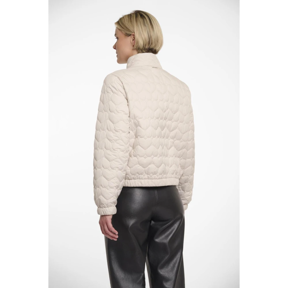 Rino&Pelle Gewatteerd Bomberjack Beige Dames