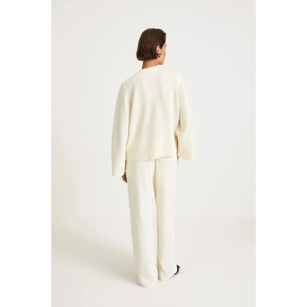 Stylein Merinowol Hailey Cardigan White Dames