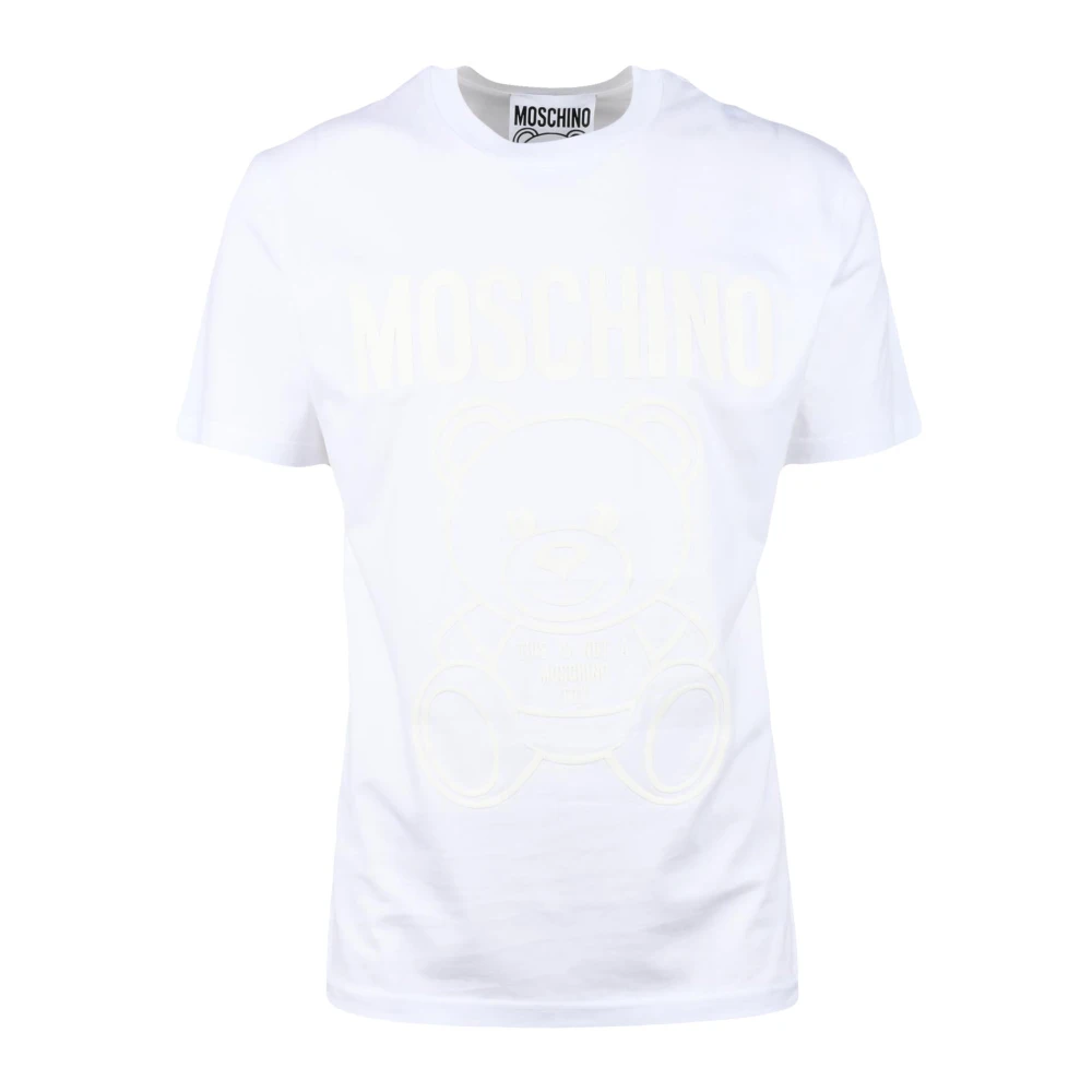 Moschino Tshirt White Heren