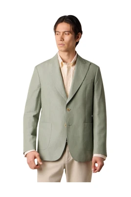 Cotton-Linen Blazer