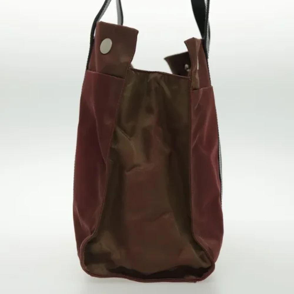Prada Vintage Pre-owned Nylon prada-bags Red Dames