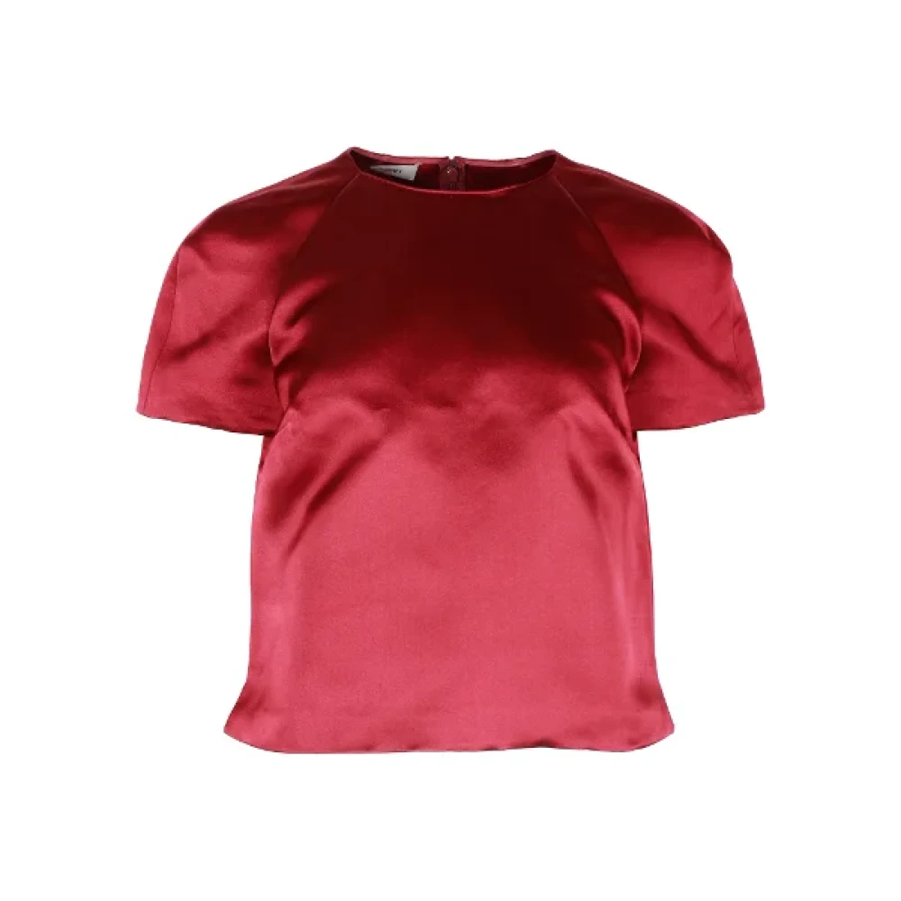Valentino Vintage Pre-owned Silk tops Red Dames
