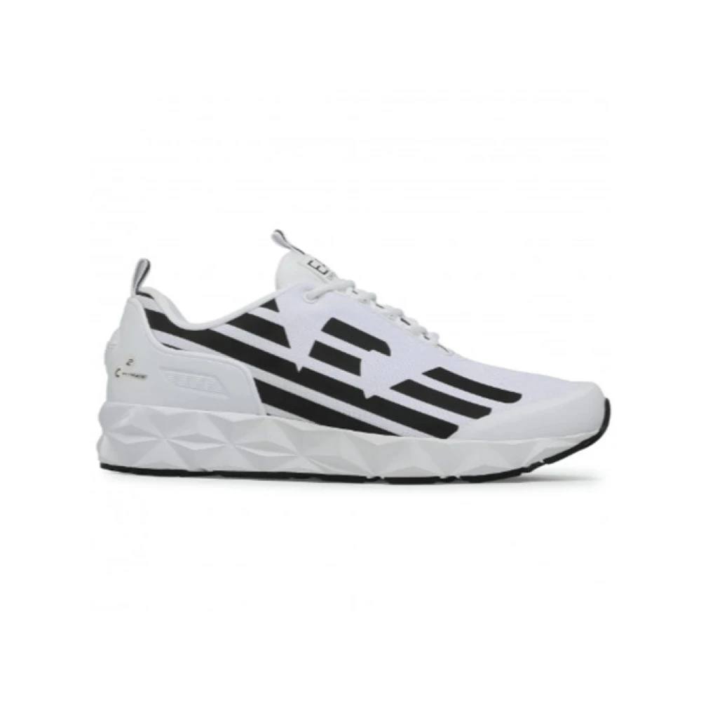 Emporio Armani Ea7 Herren Weiß E Sneakers