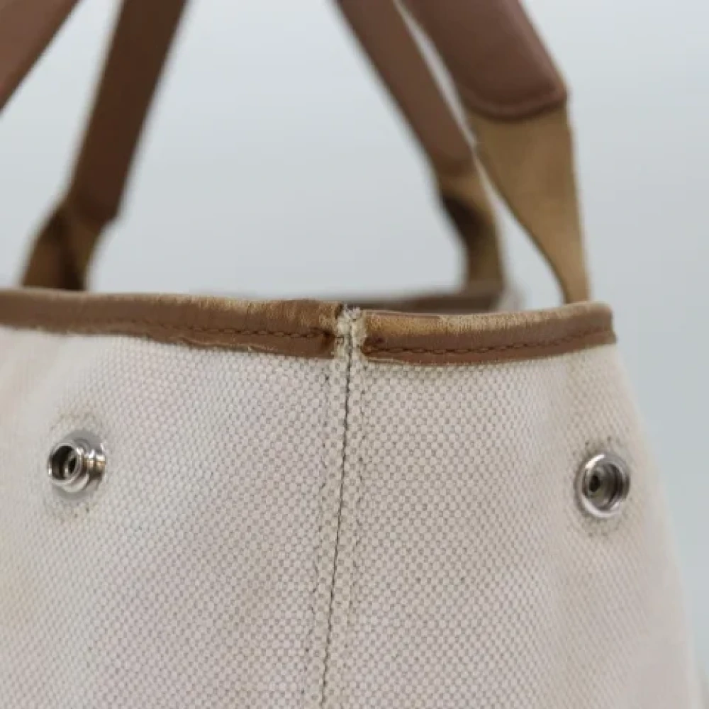Balenciaga Vintage Pre-owned Canvas handbags Beige Dames