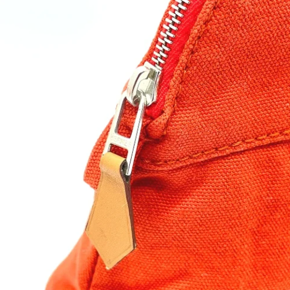 Hermès Vintage Pre-owned Cotton pouches Orange Dames