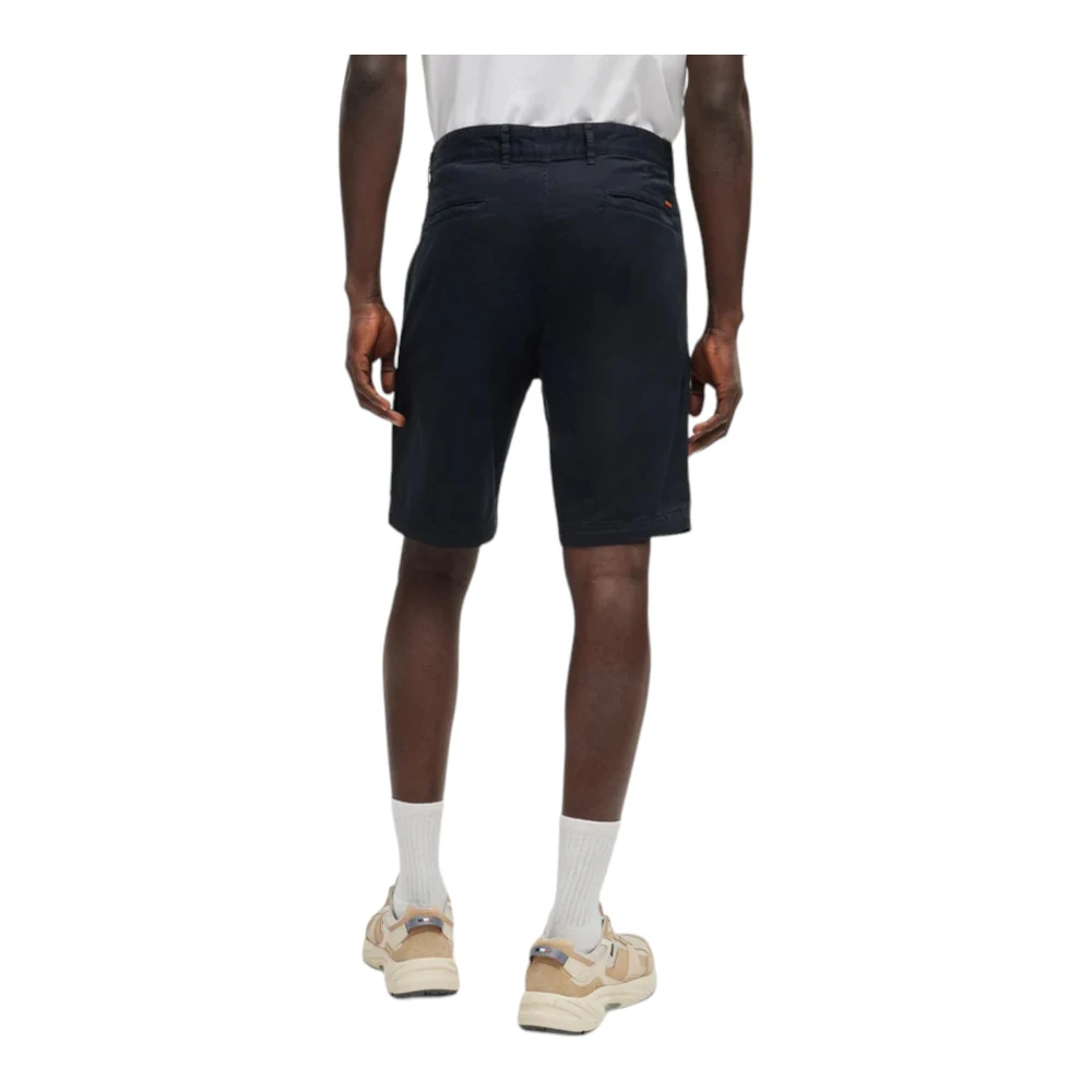 Hugo Boss Chino Shorts Blue Heren