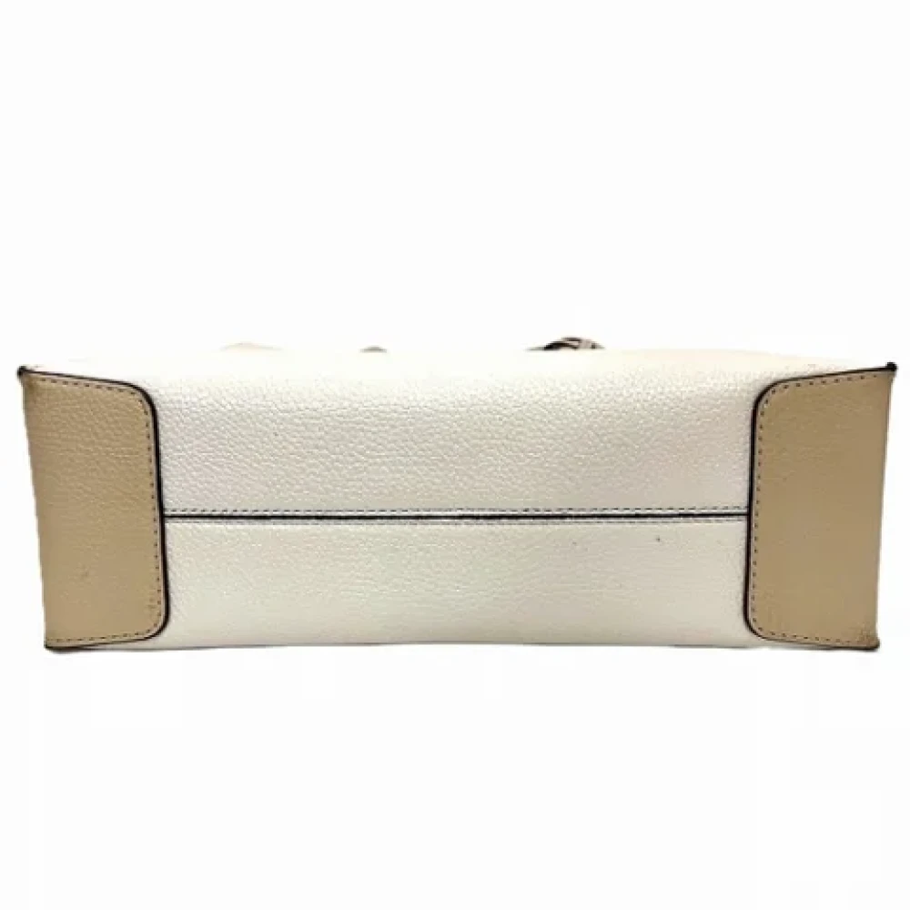 Michael Kors Pre-owned Leather totes Beige Dames