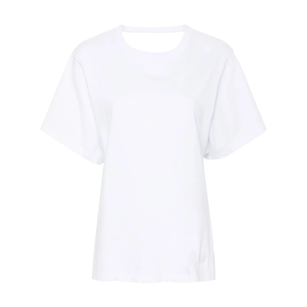 IRO Witte Katoenen T-shirt en Polo White Dames