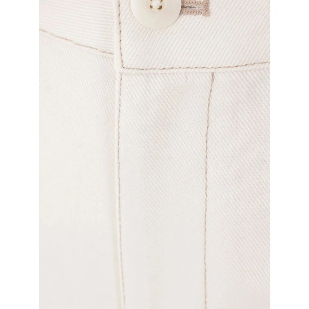 Lemaire Gedraaide Zakbroek White Dames
