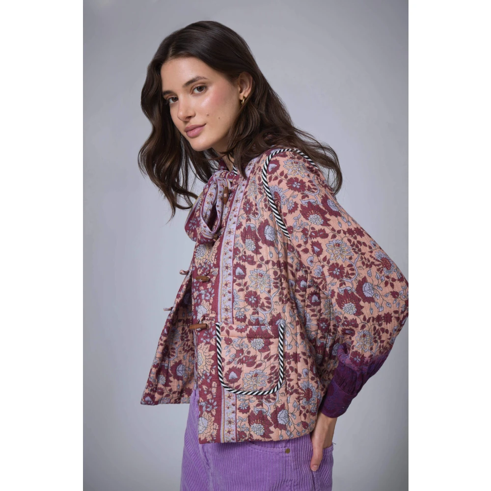 Manoush Bohemian Bloemen Mouwloos Jack Multicolor Dames