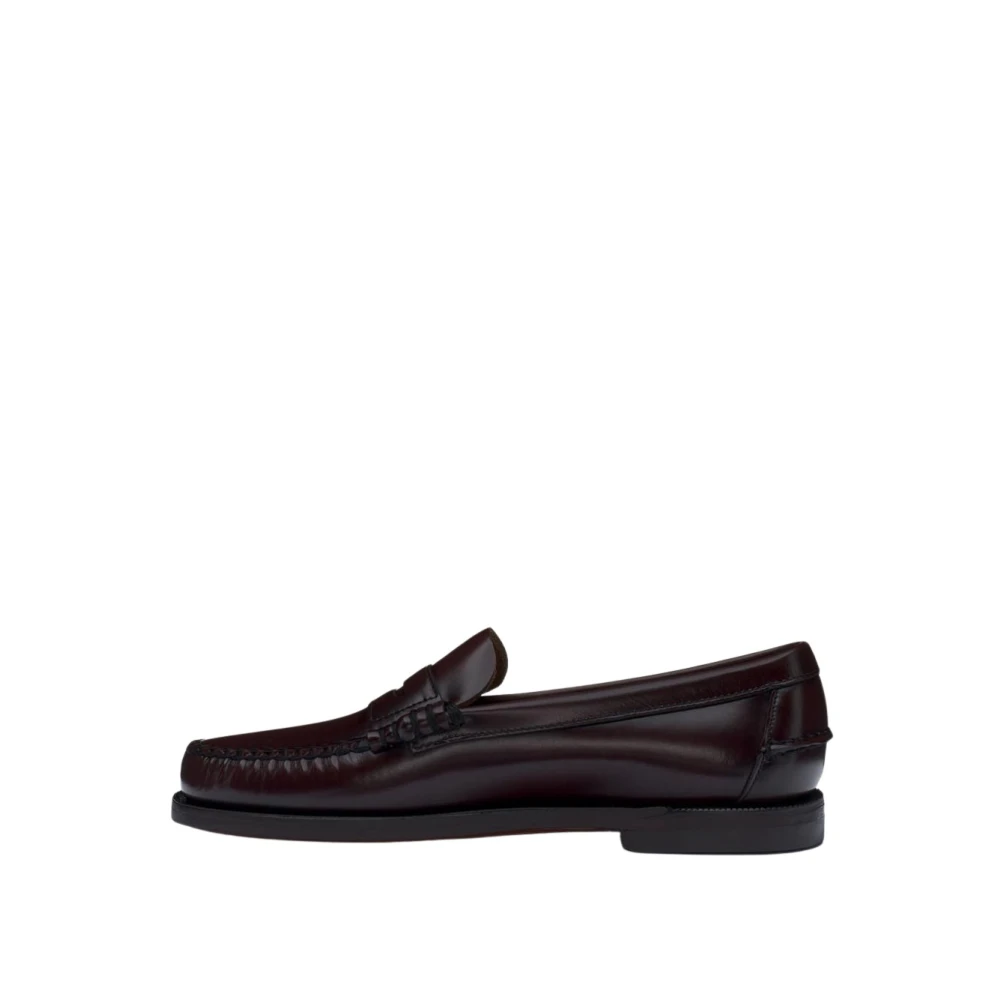 Sebago Kvinno Brun Skor Dam, 40 1/2 Eu, Läder, Dan Penny Loafer