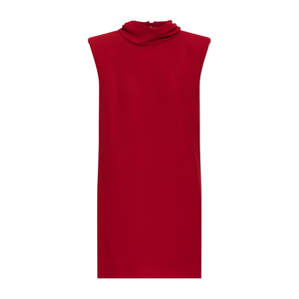 Valentino Garavani - Solid Pure Silk Cady Couture Kleid - Dresses - Damen - Rot - Xs - Bild 5