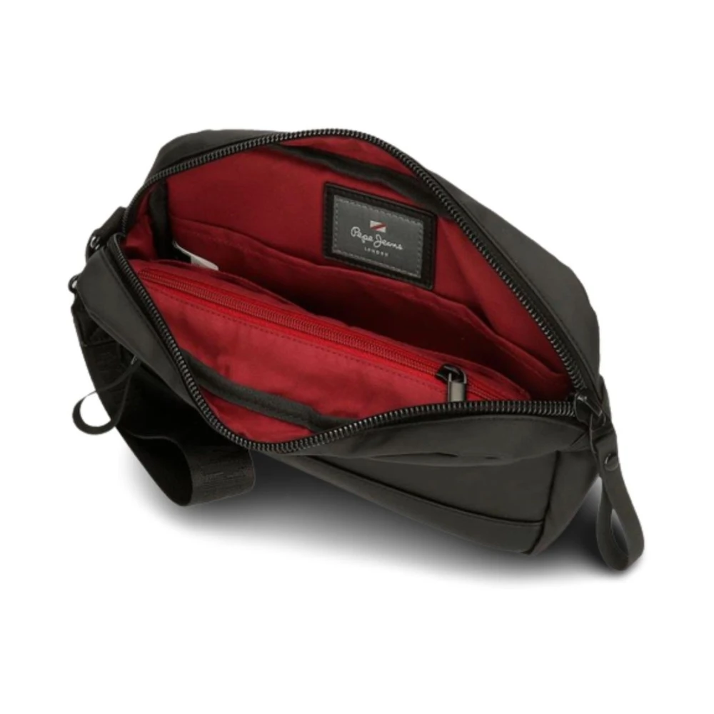 Pepe Jeans Mannen Hoxton Clutch Tas Black Heren