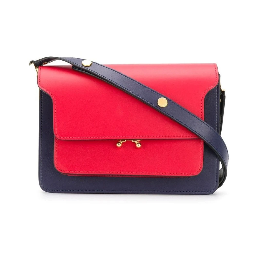 Marni Women's Red Cross Body Bags, One Size, -Violet Shoulder Bag