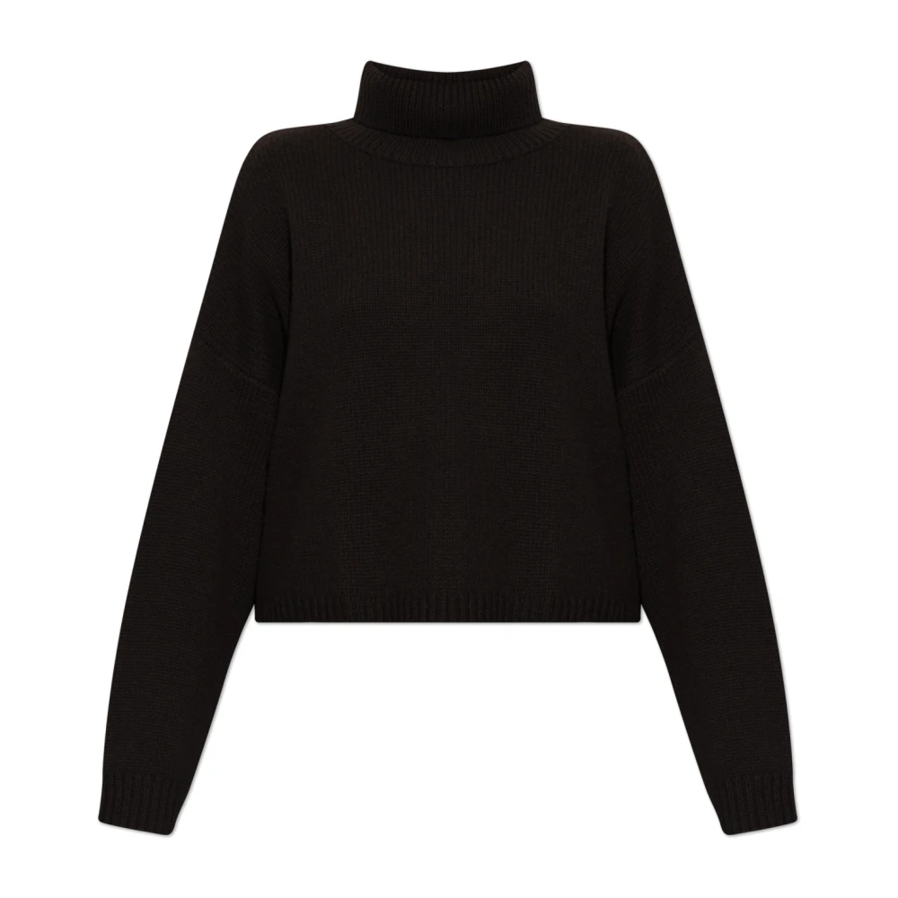 Lisa Yang Donna Marrone - Zerlina Cashmere Turtleneck - Knitwear - S