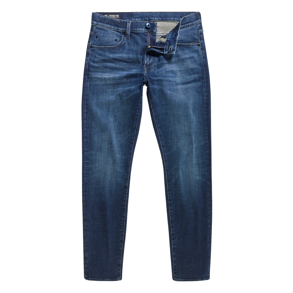 G-Star Men's Blue Slim Fit Jeans, W33 L32, Skinny Jeans