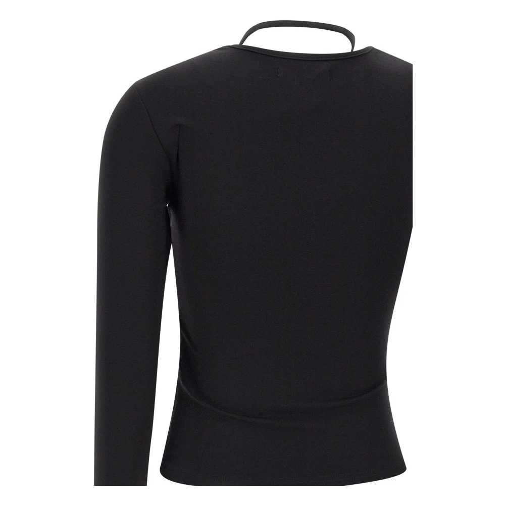 Heliot Emil Zwarte 'Etheria' Trui met Uitsparingen Black Dames