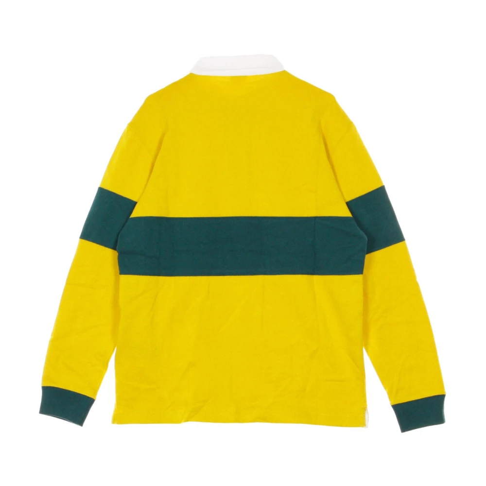 Champion Lange Mouw Polo in Geel Groen Yellow Heren