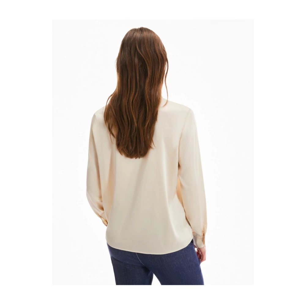 Pennyblack Zijden Overhemden Beige Dames