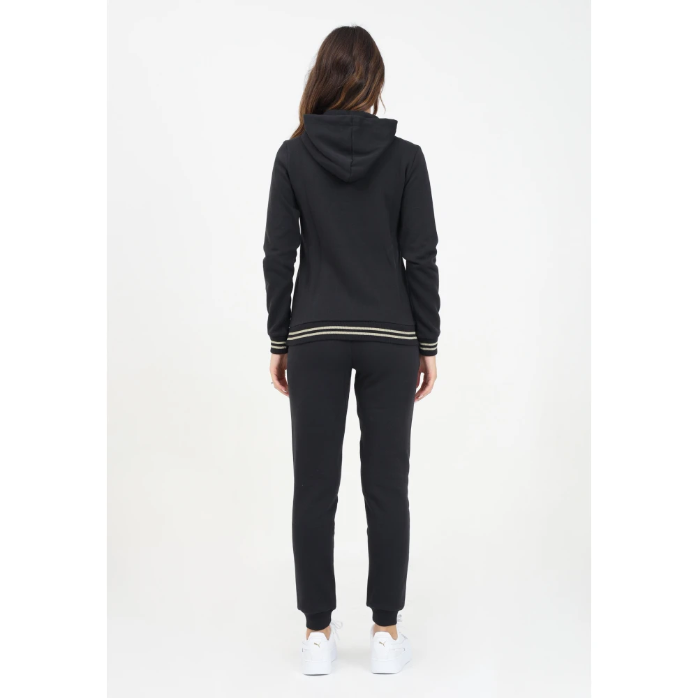 Puma Glitter Trainingspak Set voor Vrouwen Blue Dames