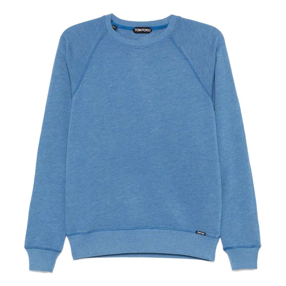 Tom Ford Katoenmix sweatshirt Blue Heren