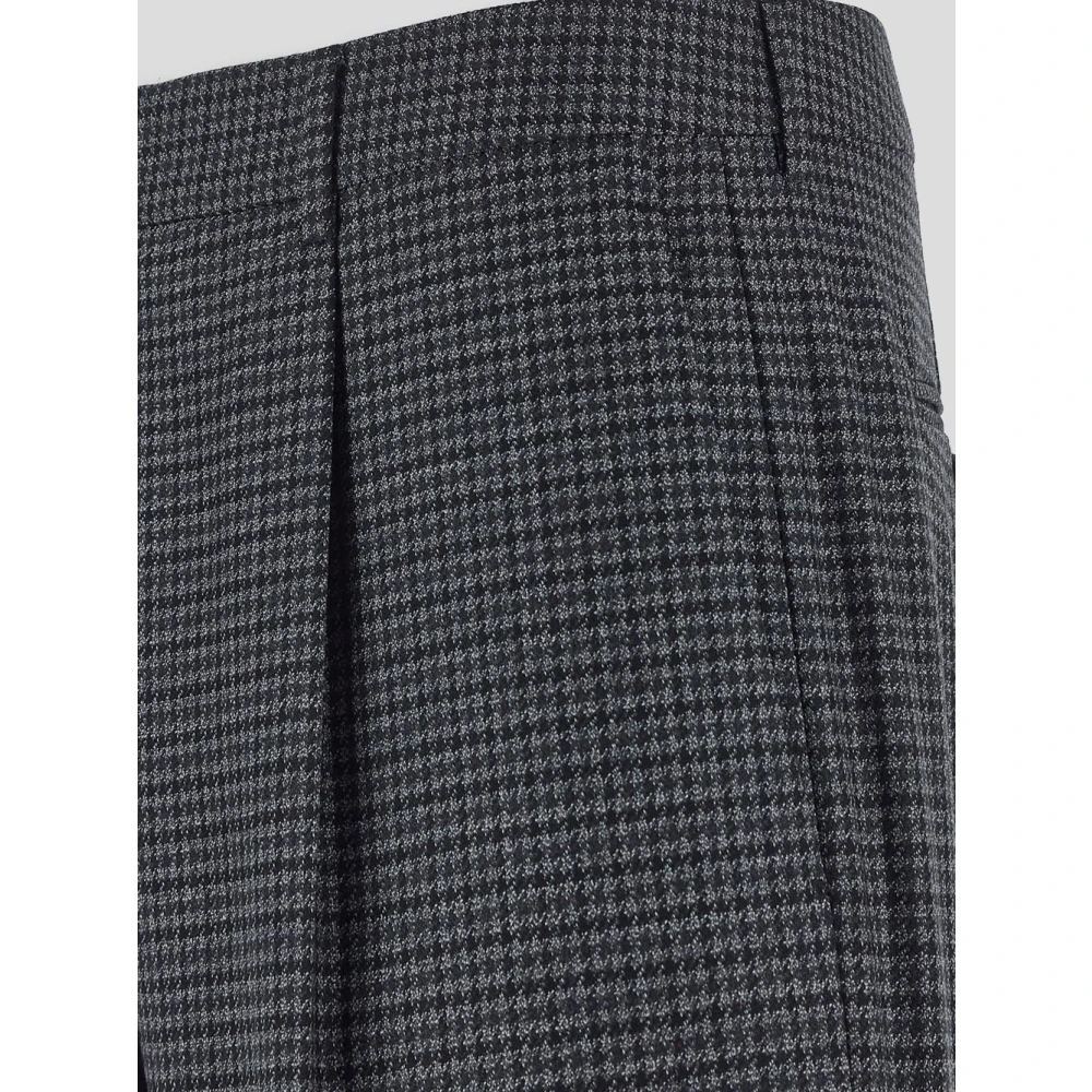 Lardini Wollen Klassieke Broek Gray Heren
