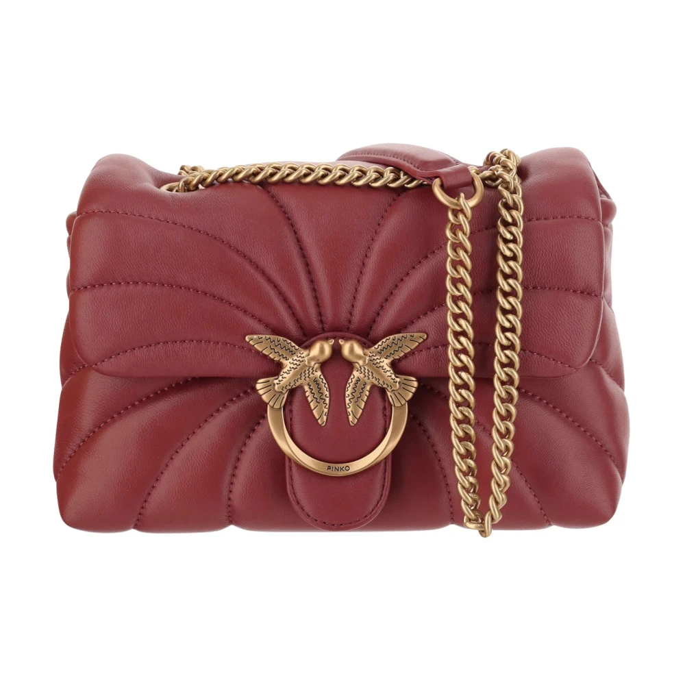 Pinko Donna Rosso - Mini Love Puff Butterfly Bag - Bags - One Size